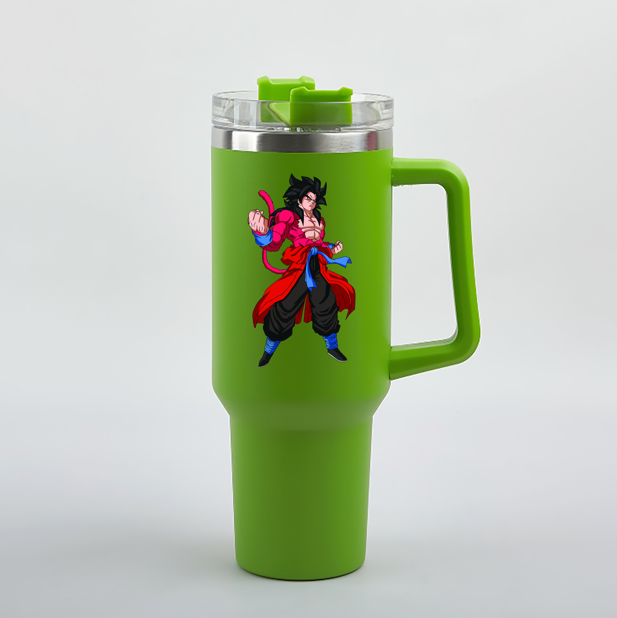（画像用） ドラゴンボール 孫悟空（そん ごくう）Son Goku カカロット DRAGON BALL Kakarotto 1200mL車用タンブラー（カラープリント）